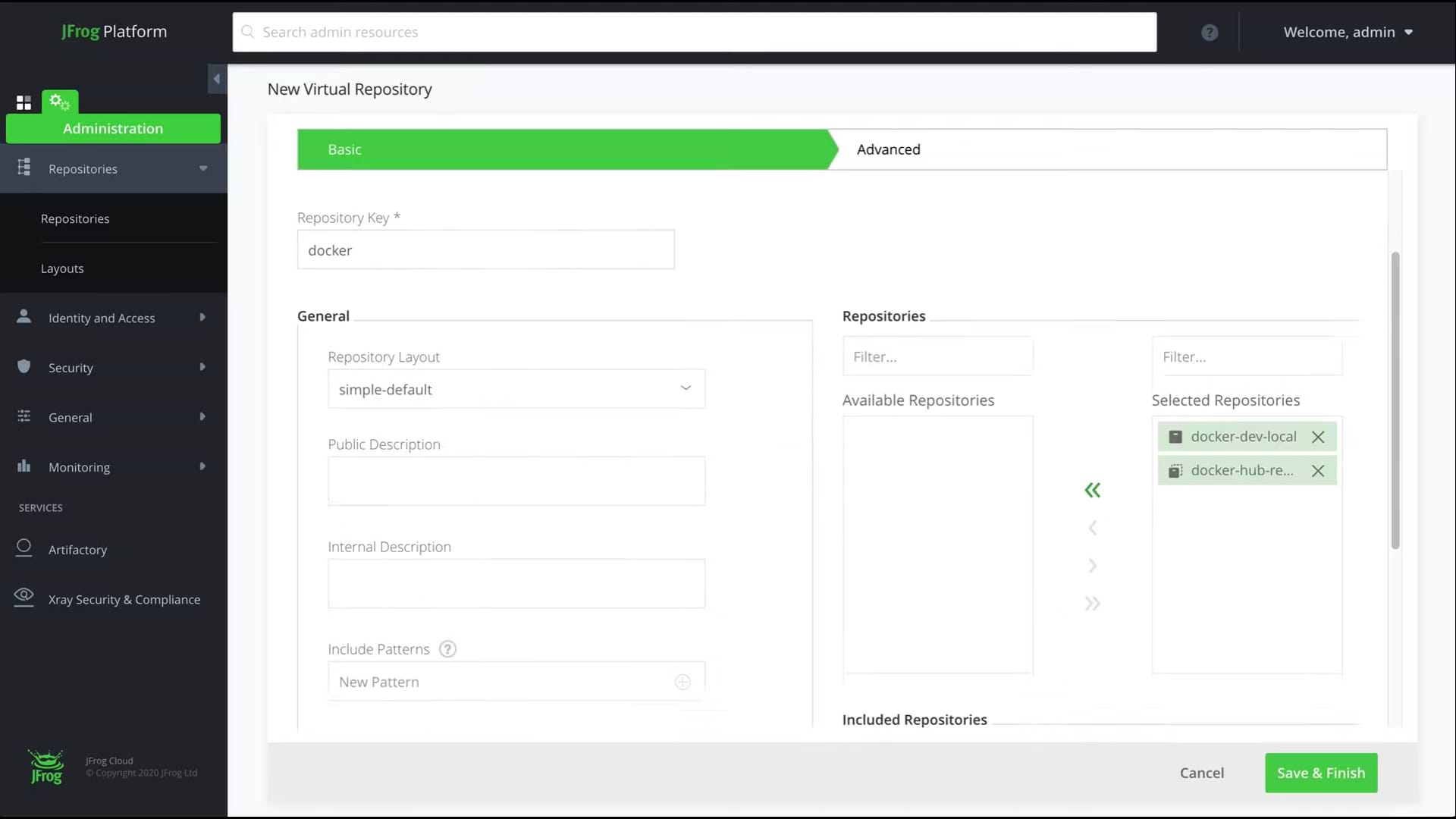 Add virtual Docker repository